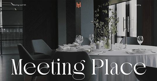 Meeting Place Website screenshot